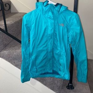 North face windbreaker with hood